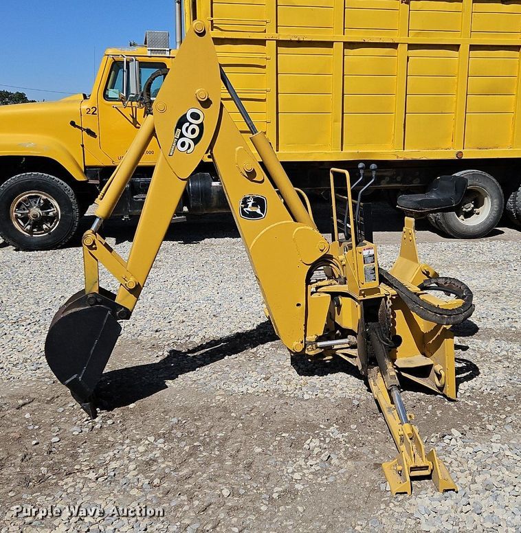 image for item EH5456 John Deere Worksite Pro 960 skid steer backhoe