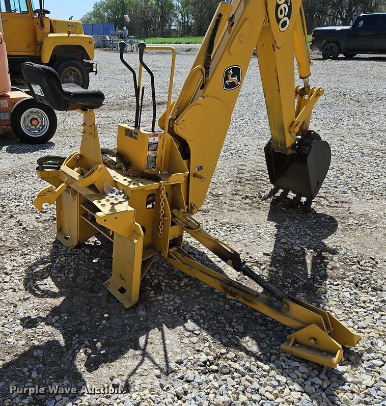 image for item EH5456 John Deere Worksite Pro 960 skid steer backhoe