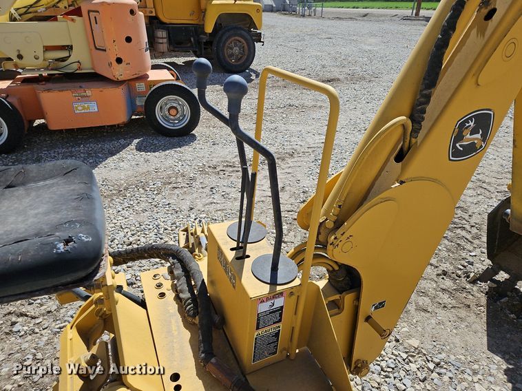 image for item EH5456 John Deere Worksite Pro 960 skid steer backhoe