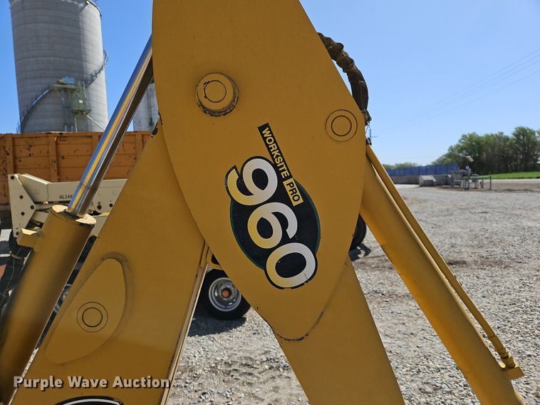 image for item EH5456 John Deere Worksite Pro 960 skid steer backhoe