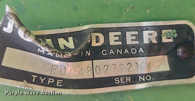 image for item EI3732 John Deere E0048 loader
