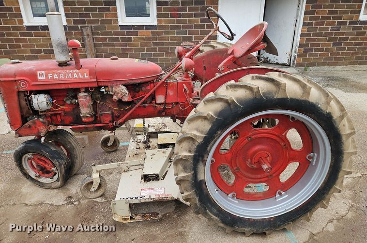 image for item EI3735 1950 International Harvester  Farmall C tractor