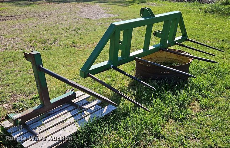 image for item EI3740 (2) three point bale spears