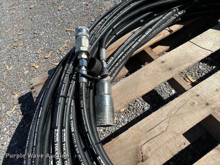 image for item EJ0537 (8) 40'L hydraulic hoses