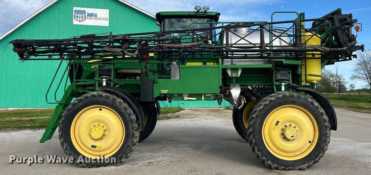 image for item LD9435 2008 John Deere  4730 sprayer