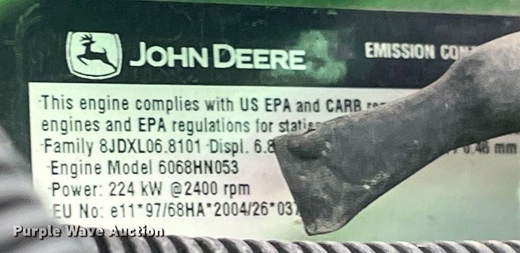 image for item LD9435 2008 John Deere  4730 sprayer