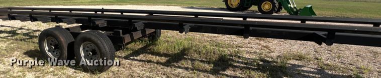 image for item LU9835 Diamond Resources hay bale trailer