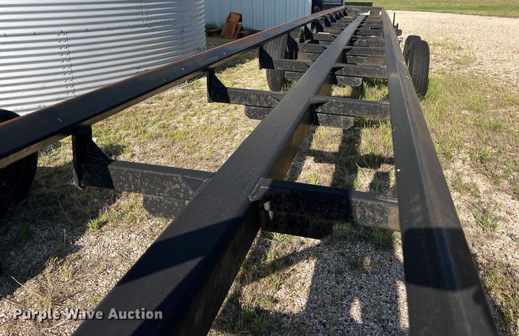 image for item LU9835 Diamond Resources hay bale trailer