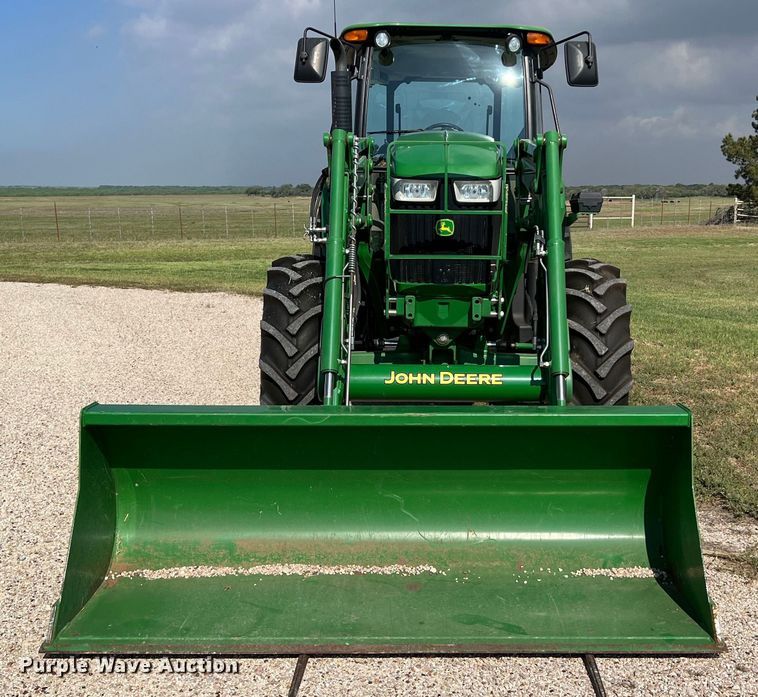 image for item LU9837 2014 John Deere 6140D MFWD tractor