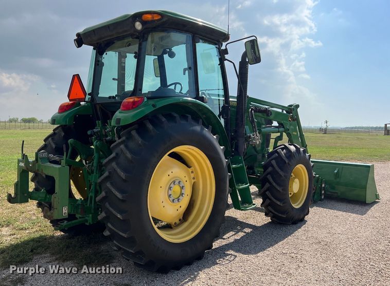 image for item LU9837 2014 John Deere 6140D MFWD tractor