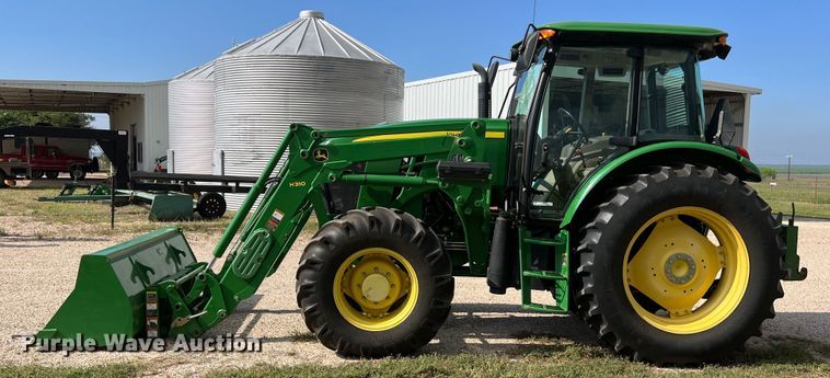 image for item LU9837 2014 John Deere 6140D MFWD tractor