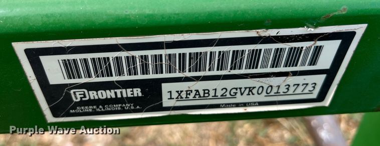 image for item LU9837 2014 John Deere 6140D MFWD tractor