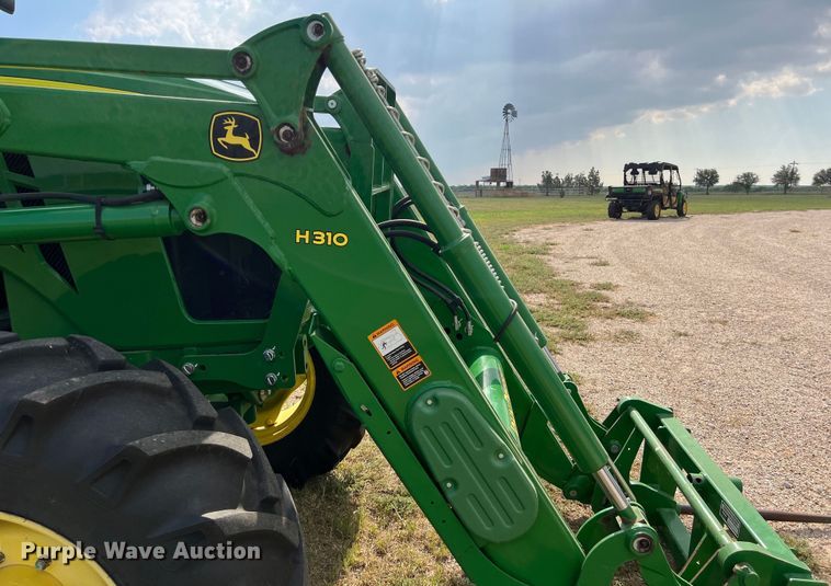 image for item LU9837 2014 John Deere 6140D MFWD tractor