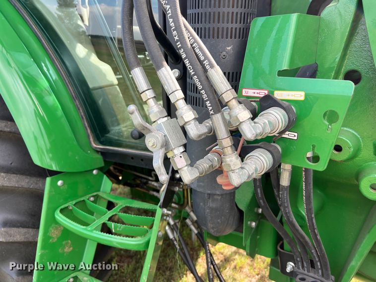 image for item LU9837 2014 John Deere 6140D MFWD tractor