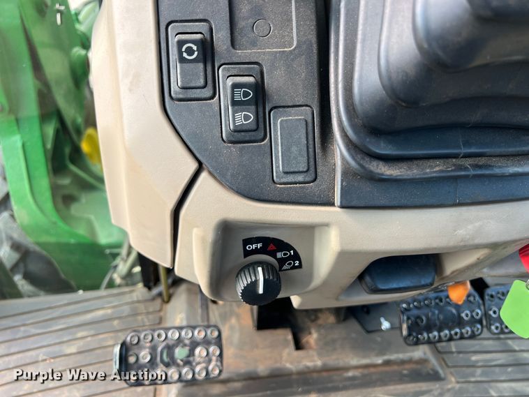 image for item LU9837 2014 John Deere 6140D MFWD tractor