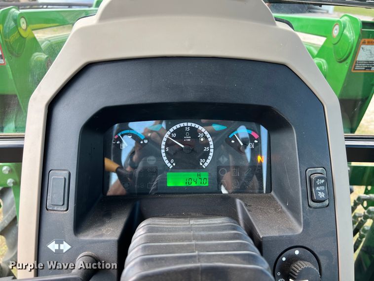 image for item LU9837 2014 John Deere 6140D MFWD tractor