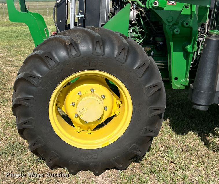 image for item LU9837 2014 John Deere 6140D MFWD tractor