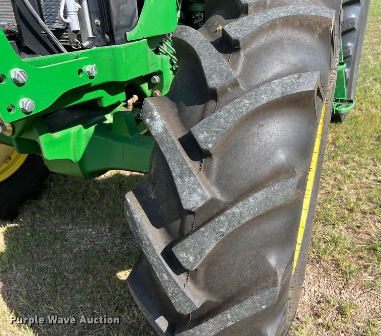 image for item LU9837 2014 John Deere 6140D MFWD tractor