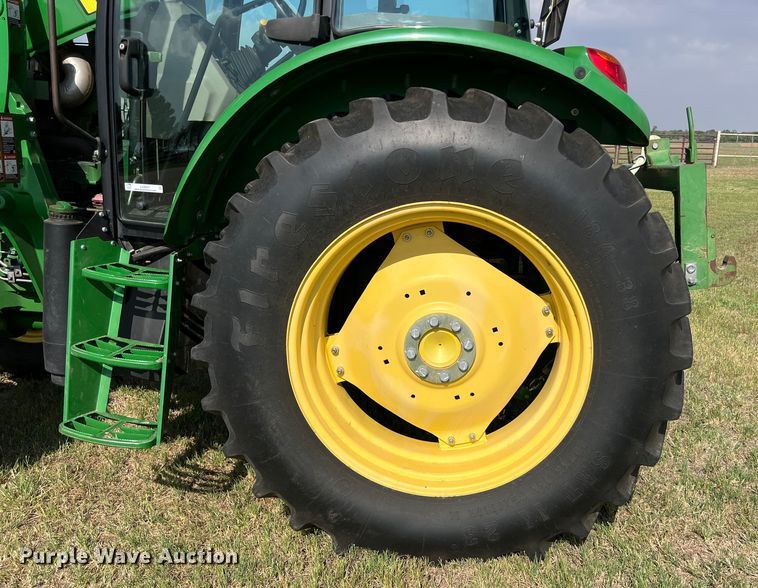 image for item LU9837 2014 John Deere 6140D MFWD tractor