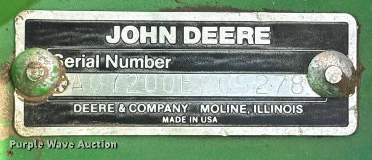 image for item ND9197 John Deere 7200 planter
