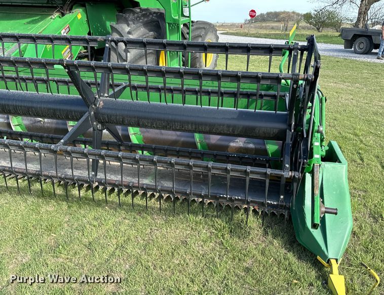 image for item ND9198 1998 John Deere 9610 RWA combine