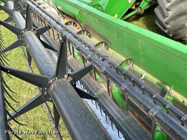 image for item ND9198 1998 John Deere 9610 RWA combine