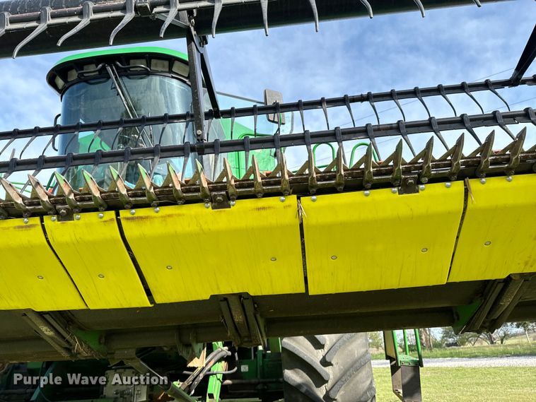 image for item ND9198 1998 John Deere 9610 RWA combine