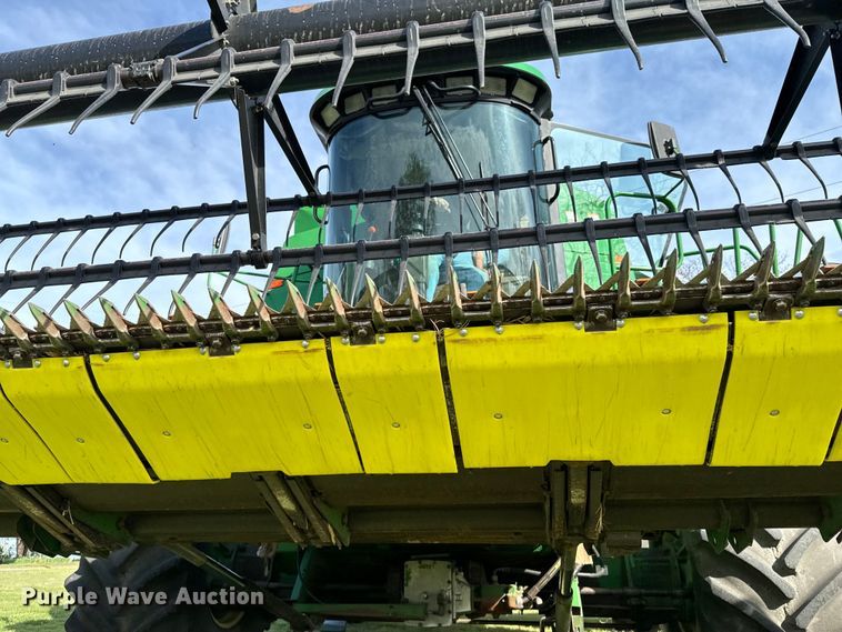 image for item ND9198 1998 John Deere 9610 RWA combine