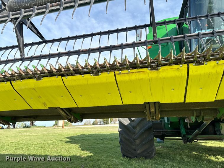 image for item ND9198 1998 John Deere 9610 RWA combine