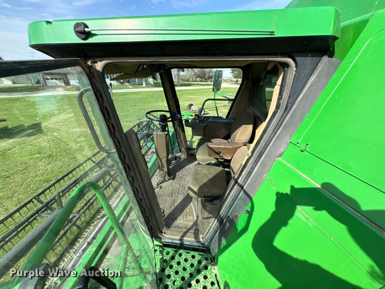 image for item ND9198 1998 John Deere 9610 RWA combine