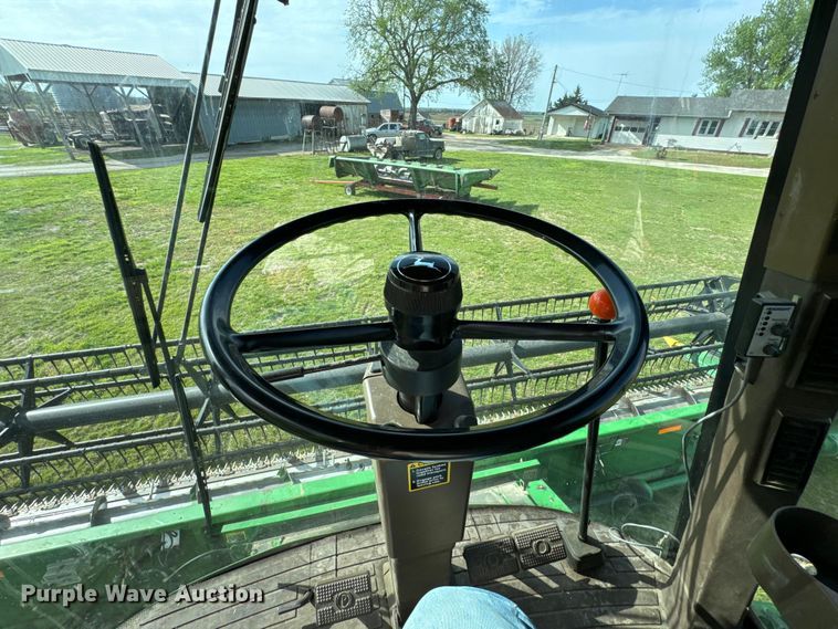 image for item ND9198 1998 John Deere 9610 RWA combine