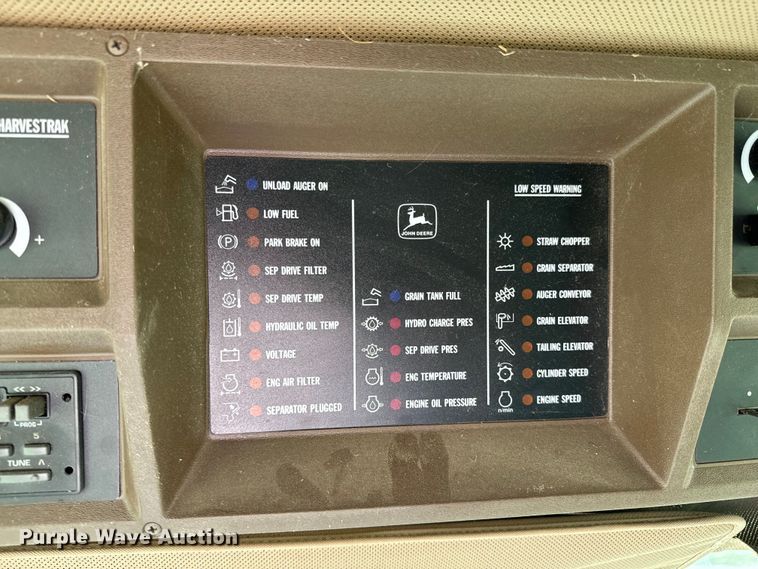 image for item ND9198 1998 John Deere 9610 RWA combine