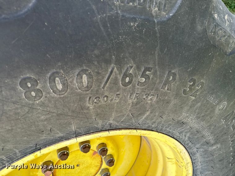 image for item ND9198 1998 John Deere 9610 RWA combine