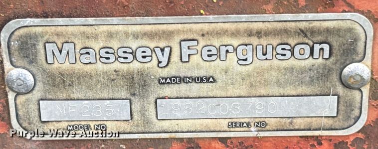 image for item ND9267 Massey Ferguson MF90 tractor