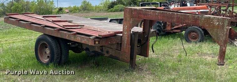 image for item ND9270 Shop built dump trailer