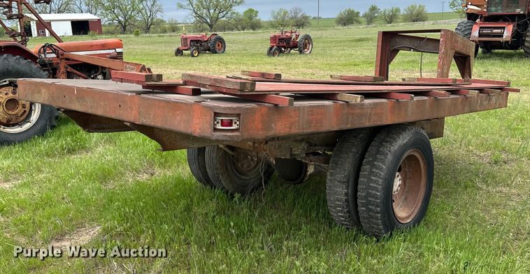 image for item ND9270 Shop built dump trailer
