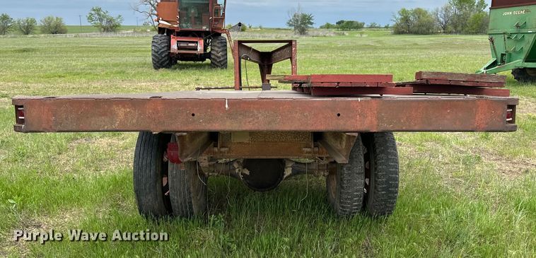 image for item ND9270 Shop built dump trailer