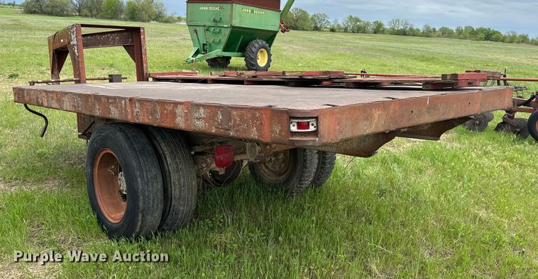 image for item ND9270 Shop built dump trailer