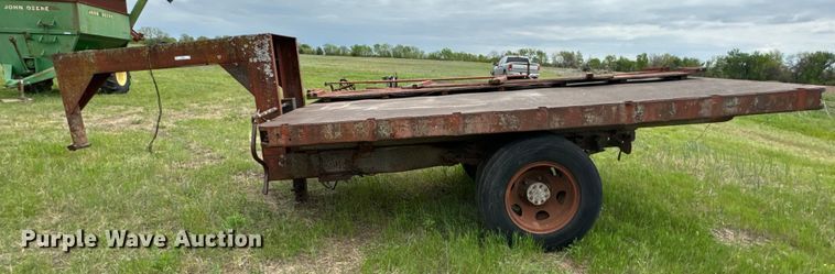 image for item ND9270 Shop built dump trailer