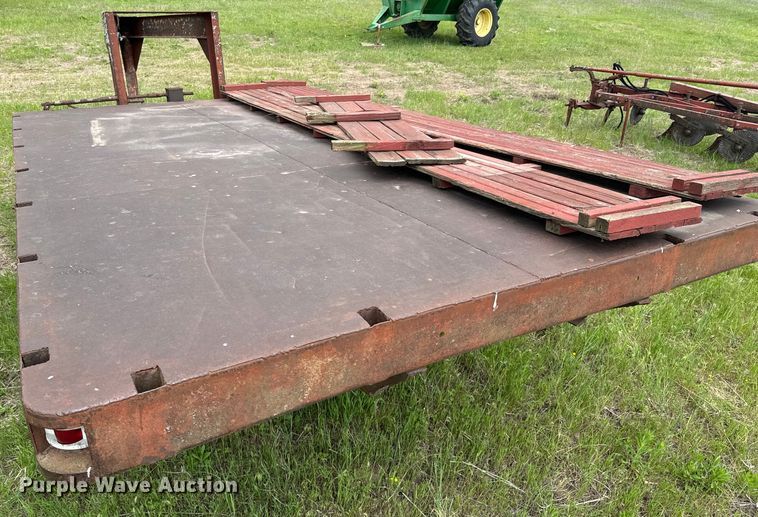 image for item ND9270 Shop built dump trailer