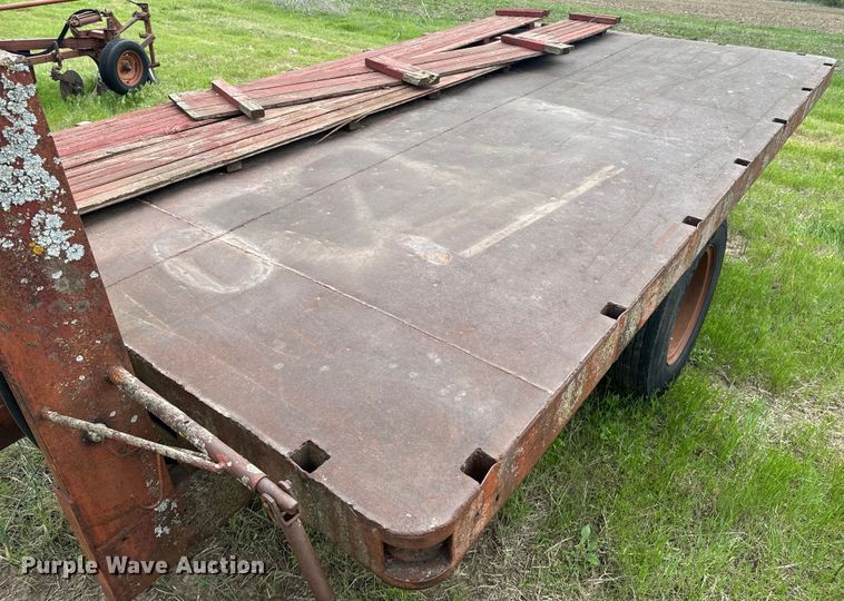 image for item ND9270 Shop built dump trailer