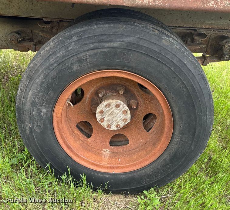 image for item ND9270 Shop built dump trailer