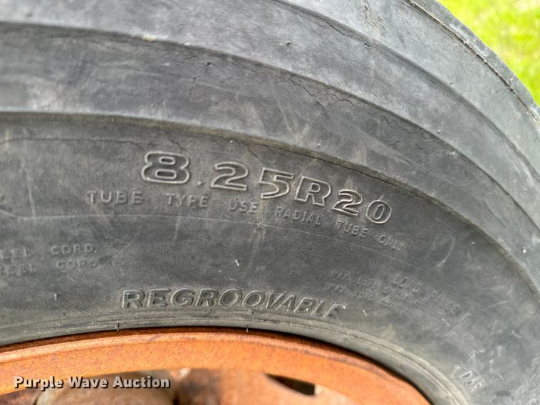 image for item ND9270 Shop built dump trailer