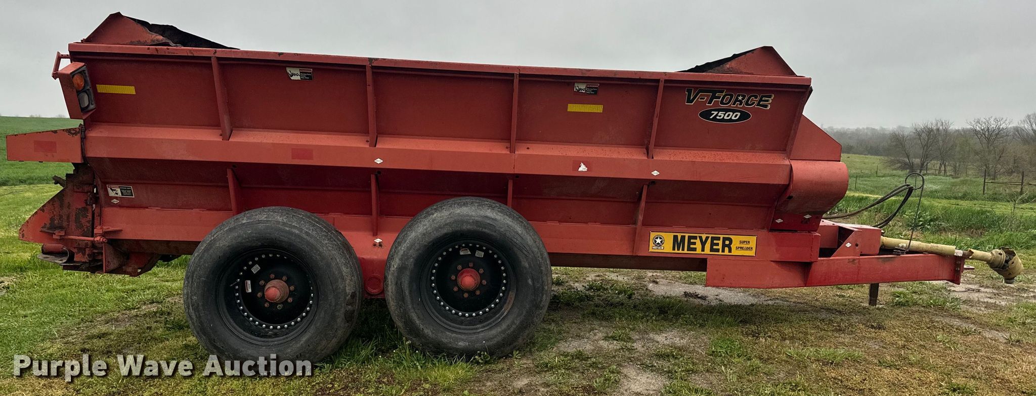 Meyer V Force 7500 manure spreader in Holton, KS Item EH5484 for sale