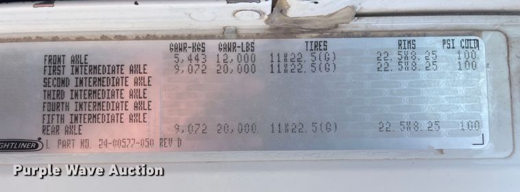 image for item DM2718 2002 Freightliner  FLD semi truck