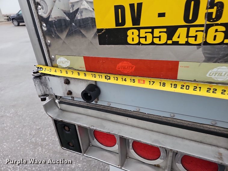 image for item DP0842 2013 Utility Trailer VS2RA refrigerated van trailer