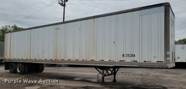 image for item DP1435 1994 Hyundai  HDM-48WH-V3261 dry van trailer