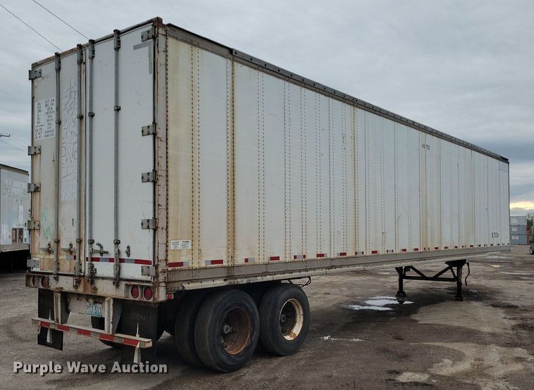 image for item DP1435 1994 Hyundai  HDM-48WH-V3261 dry van trailer