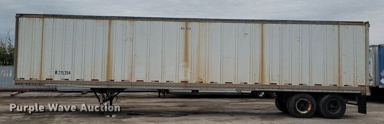 image for item DP1435 1994 Hyundai  HDM-48WH-V3261 dry van trailer