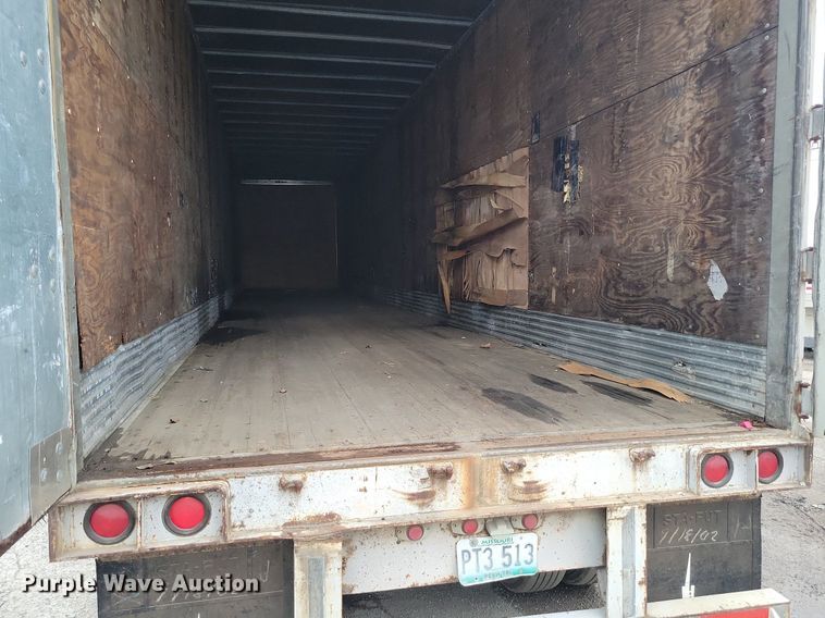 image for item DP1435 1994 Hyundai  HDM-48WH-V3261 dry van trailer